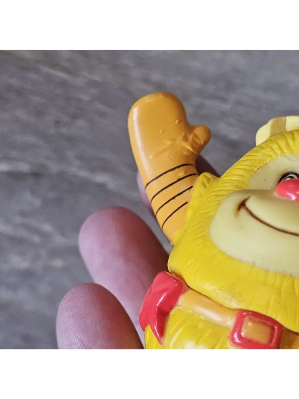 RARE RAINBOW BRITES CANARY YELLOW’S SPRITE “SPARK” LIGHT UP 1983 4” PLASTIC DOLL